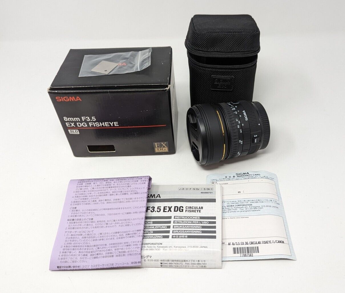 絶品】 ジャンク SIGMA EX DG FISHEYE 8mm F3.5 Canon用 canbe.sakura