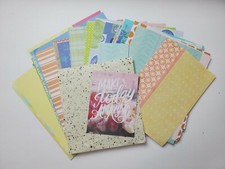 Junk Journal Pieces of Scrapbook Paper Kit 50 Piece Craft Lot