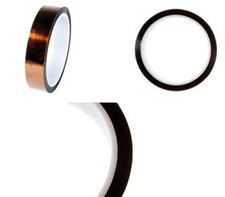 1 rotolo di nastro adesivo in poliimmide / Kapton / nastro isolante 19 mm x 33 m Premium