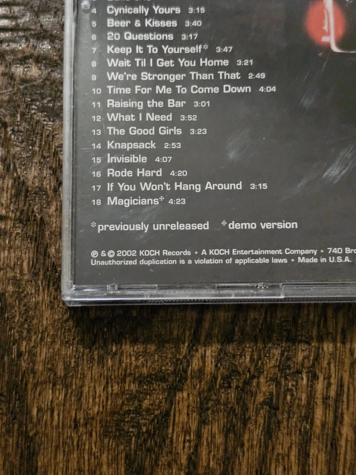 18 Again: An Anthology by Amy Rigby (CD, May-2002, Koch International) Very Good Foto 4 de 4