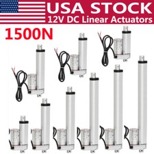 12V Linear Actuator Motor 1500N 330lb Lift 50-450mm Electric Car Auto Medical DO