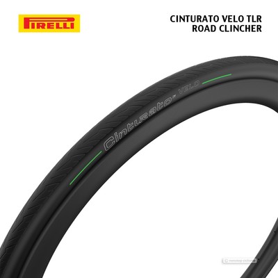 Pirelli CINTURATO VELO TLR Tire Tubeless Ready/Clincher : 700 x 32 mm BLACK