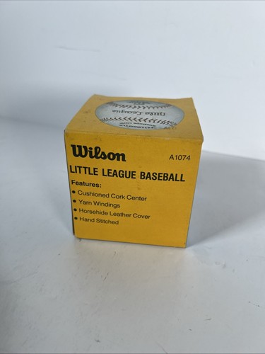 Wilson A1074 Little League Horsehide Cork Baseball Ft. Lewis 82 DYA Ceremony - Picture 4 of 6