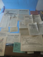 42558 Reichstagswahl 1924 Hamburg SPD Flugbl&auml;tter 22 Flugbl&auml;tter Zeitungen top