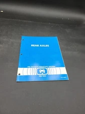 CHEVROLET PRO TECH PRODUCTIVITY NETWORK REAR AXLES REFERENCE GUIDE MANUAL 