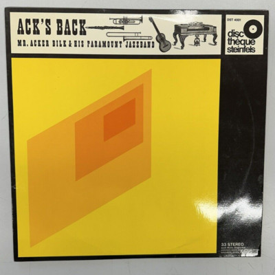 LP - Acker Bilk & His Paramount Jazz Band   Ack's Back - Cool Jazz