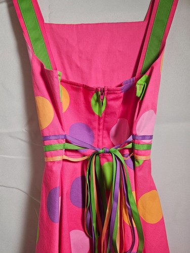 Rare Editions Mädchen rosa gepunktet Tüll La Frühling Kleid Größe 10 - Bild 5 von 10
