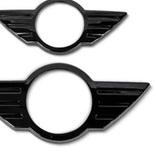 Mini JCW R60 R61 Countryman Paceman Black Gloss Badge Covers (2011-16) Cooper S