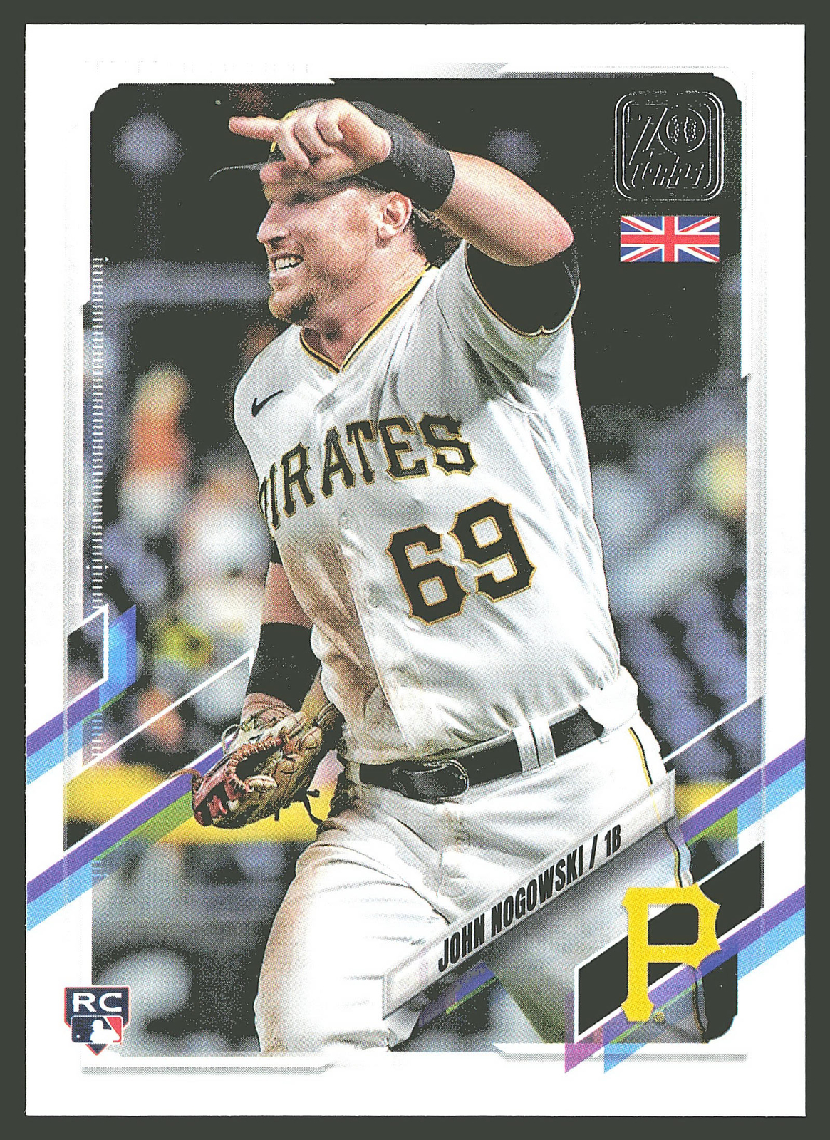 2021 Topps UK Edition #44 John Nogowski RC