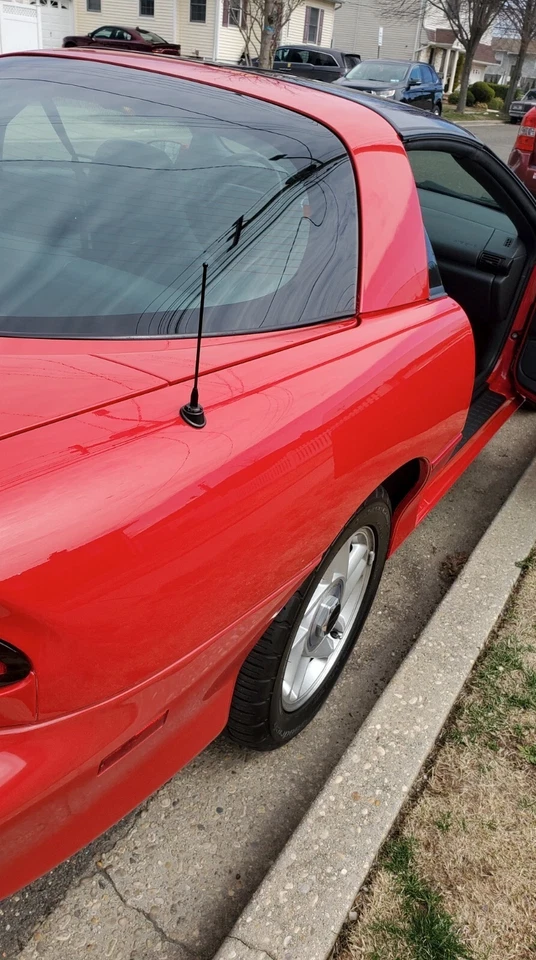 7" inch Black Stainless Antenna Mast Radio AM/FM for Chevrolet Camaro 1982-2002 - Image 4 of 4