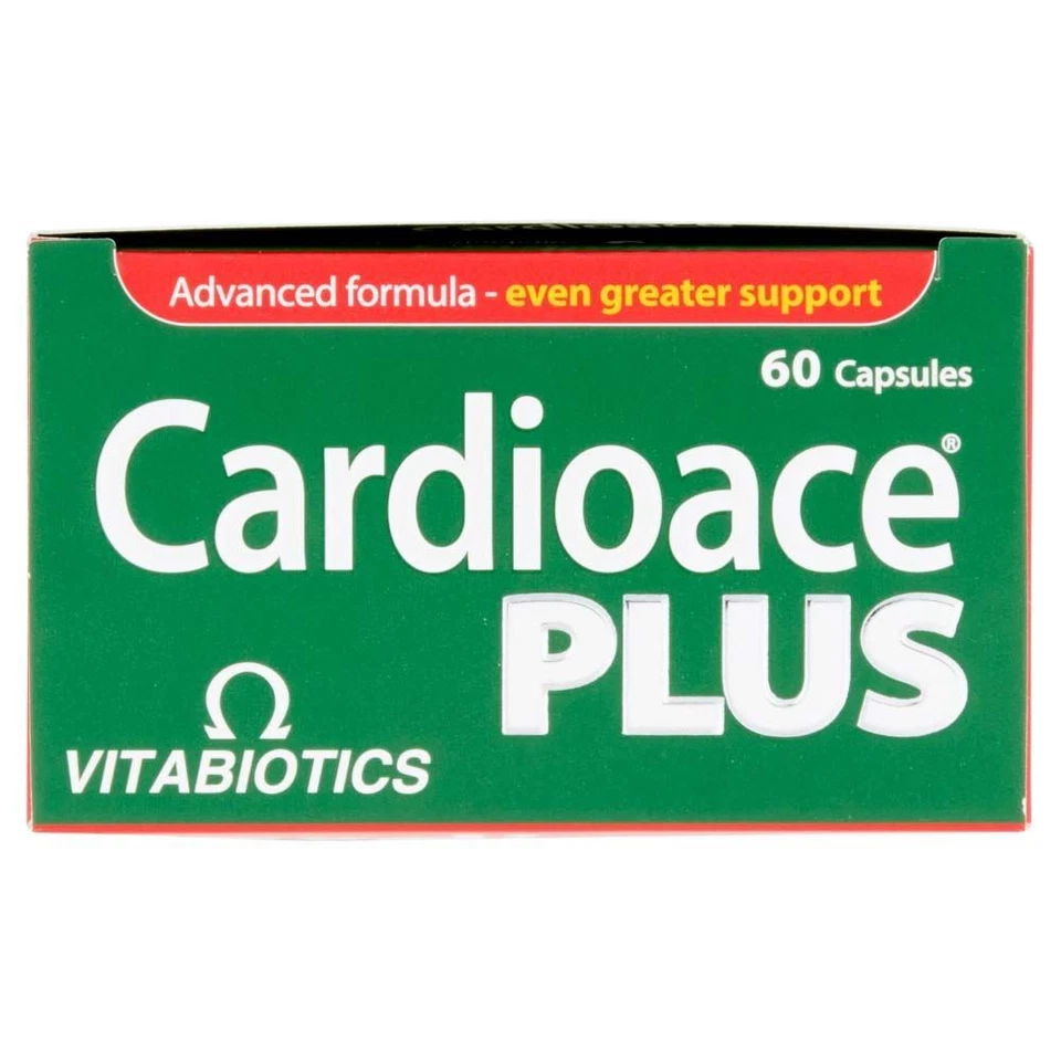 Vitabiotics Cardioace Plus - 60 cápsulas Foto 3 de 4