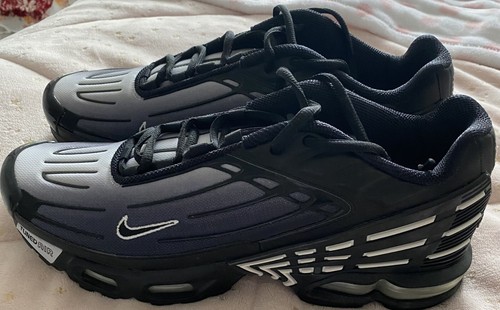 NIKE Air Max Plus 3 Black & White Tuned Air Size 11 Mens NEW