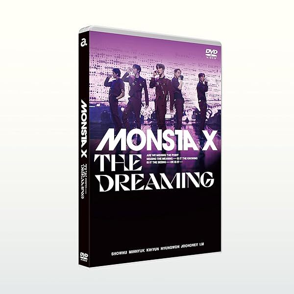 MONSTA X THE DREAMING JAPAN STANDARD EDITION DVD EYBF-13940 4580055359408 JP
