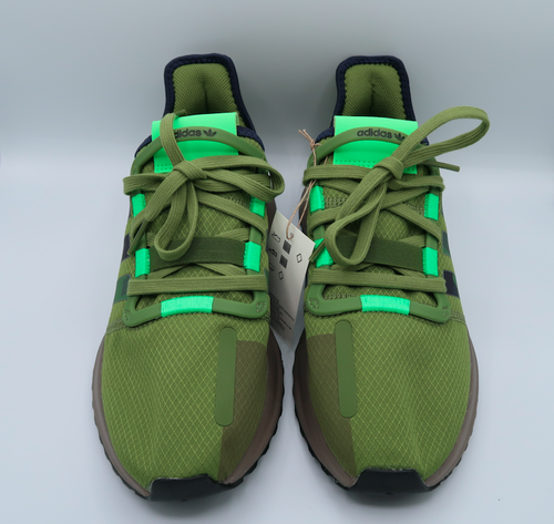 Adidas Herren U_Path Run Sport Turnschuhe grün tarnfarben FV9251 Größe 9 neu mit Etikett - Bild 3 von 11