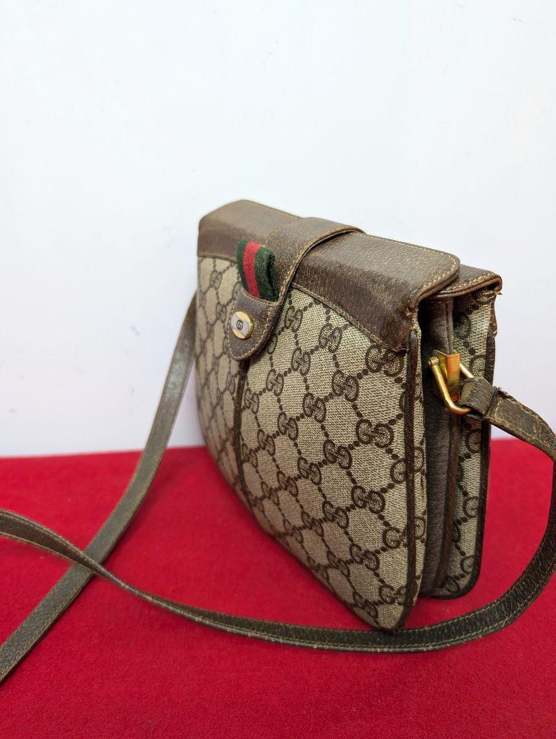 Gucci Shoulder Bag Pochette Sherry Line Discontinued Rare Gucci Shoulder Bag Pochette Sherry Line Discontinued Rare
