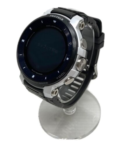 ハル様専用　CASIO PRO TREK smart WSD-F30-BK 腕時計(デジタル) 時計 メンズ 【驚きの値段で】