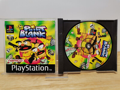 Pack Point Blank + G-Con 45 – Complet Boîte, PS1, Namco, Jeu De Tir Au Pistolet