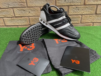 Adidas Y-3 Yohji Yamamoto RARE OG Dead Stock Tokio LA Leather/Textile Mens UK 8