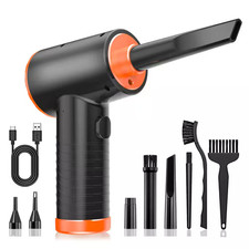 Cordless Compressed Air Duster - Rechargeable 7500Mah 91000RPM Compressed Air Bl