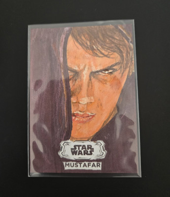 2024 Topps Star Wars Hyperspace Anikan Sketch Card von David Willingham