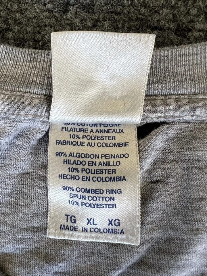 Camiseta Marshall House Vancouver De Colección Gris Rojo Gráfico Para Hombres XL Foto 4 de 4