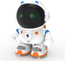 Astronaut Robots for Kids, Smart Talking Robotic with Touch Sensor, Voice Contro