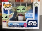 Funko Pop! Star Wars: Flocked GROGU w/Snack #825 Target Exclusive IN HAND!