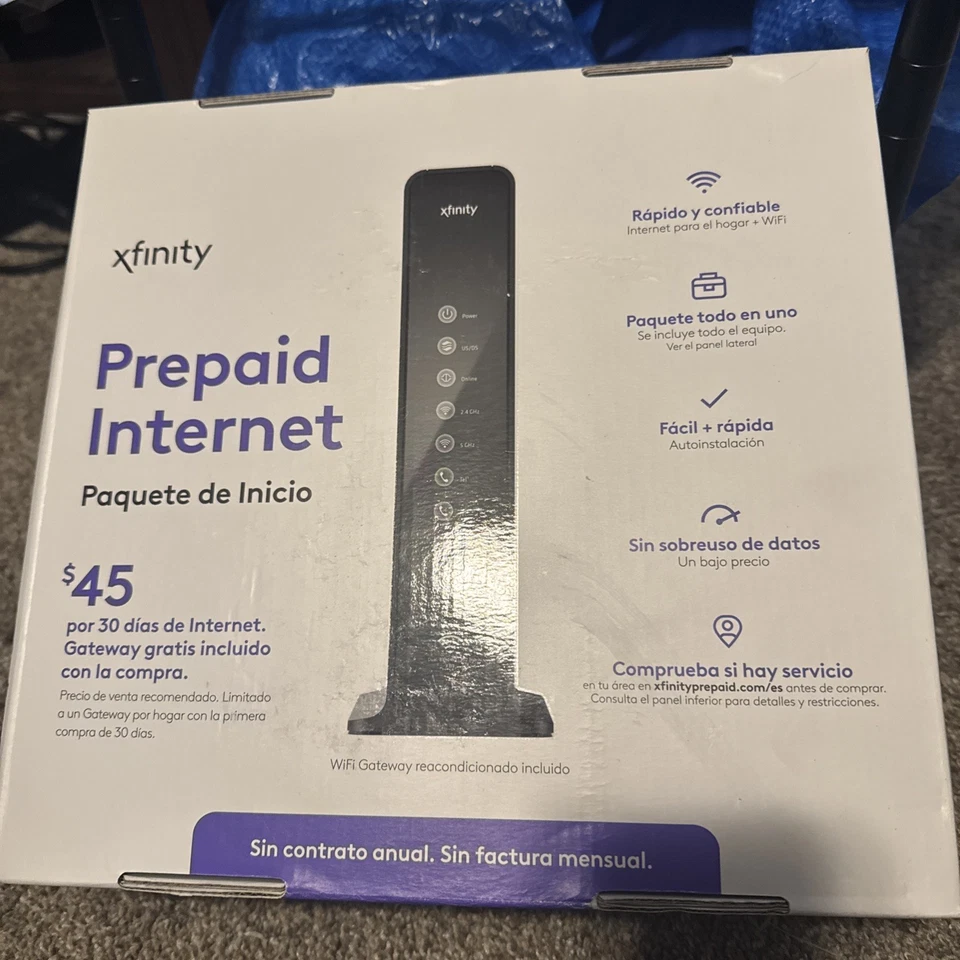 XFINITY HOME  Internet Prepaid Starter Kit+30 days of Internet service. New - Image 2 of 3