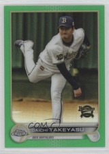 2022 Topps Chrome NPB Nippon Professional Baseball 33/99 Daichi Takeyasu 02dt