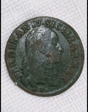 Moneta Grano 12 Cavalli 1788, Regno Di Napoli Ferdinando IV, Rara, Rif. 8538