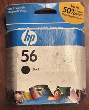 HP 56 Black Ink Cartridge C6656AN 2007