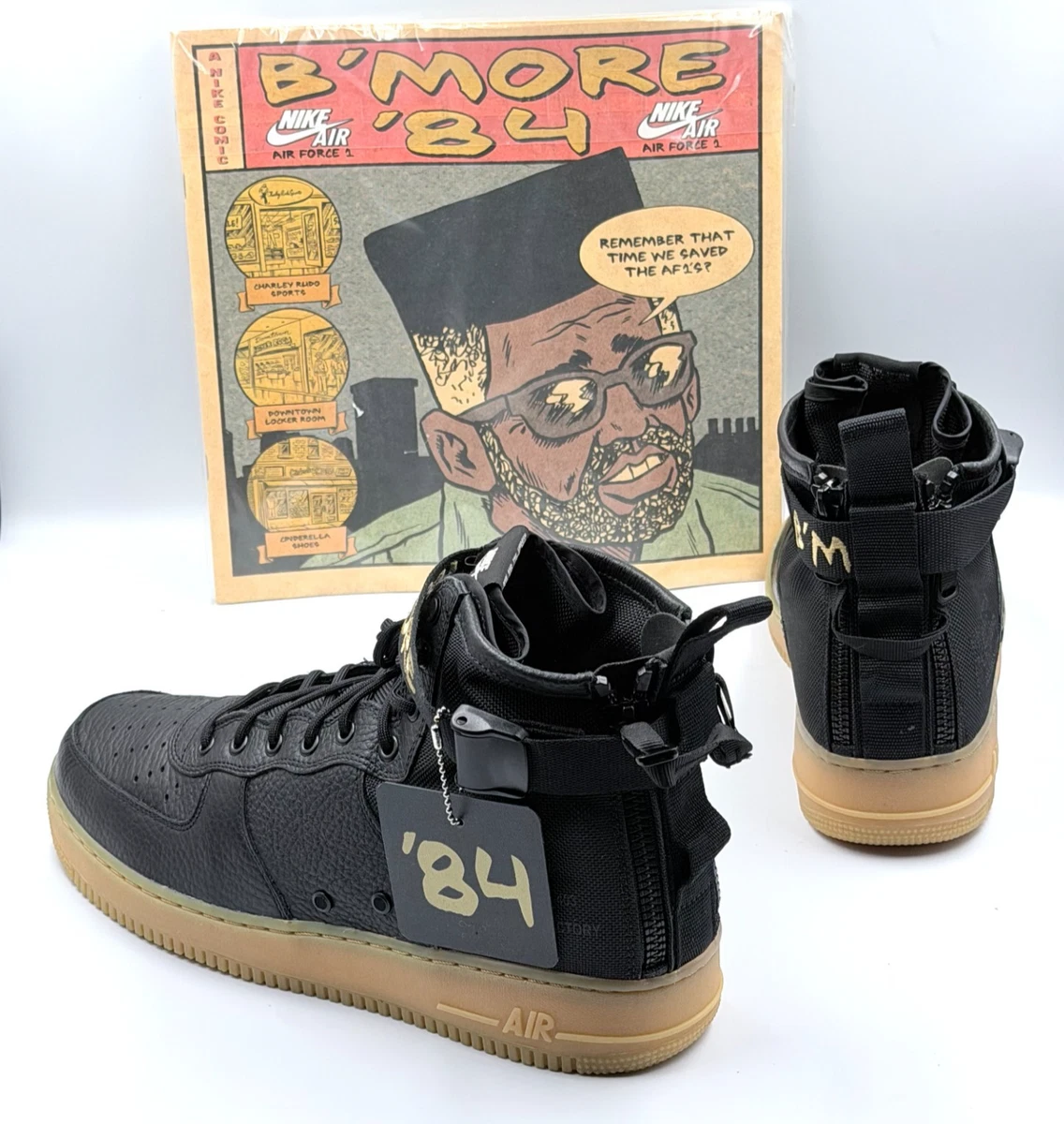Nike SF Air Force 1 Mid For Baltimore for Sale | Authenticity