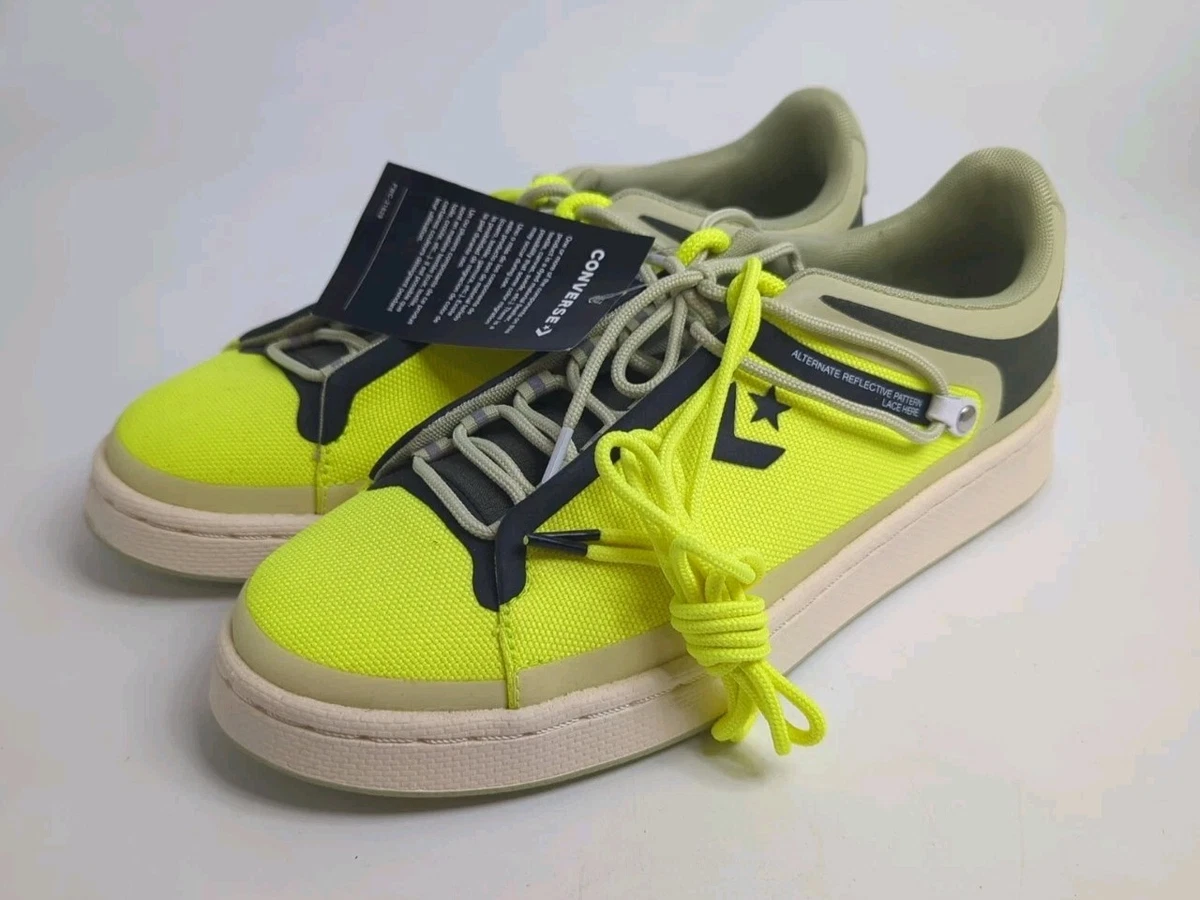 Converse Pro Leather Low Seam Tape - Lemon Venom for Sale