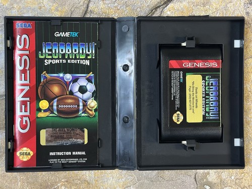 Jeopardy Sports Edition - Sega Genesis - CIB - Picture 8 of 14