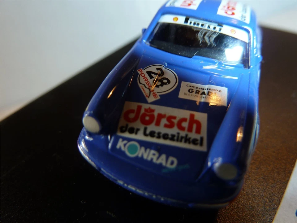 Porsche 911 1:87 Carrera 2 1994 Dörsch n. 28 Müller Euromodell 0235 HO NUOVO - Immagine 2 di 4