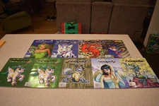 Neopets Magazines Lot of 9 - Issues 1 - 8 - 2003 & 2004 Includes Cards & Posters