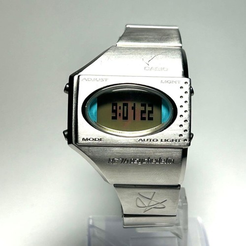 CASIO META Psychedelia ME-100 Digital Watch From Japan - Gem