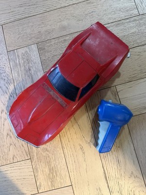 Eldon Toys - Red Corvette Stingray Electric Battery Plastic Car - 1970s