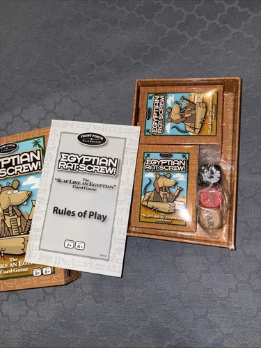 NEW! Egyptian Rat Screw! Card Game "Slap like and Egyptian" FUN!! 2+ players - Picture 2 of 5