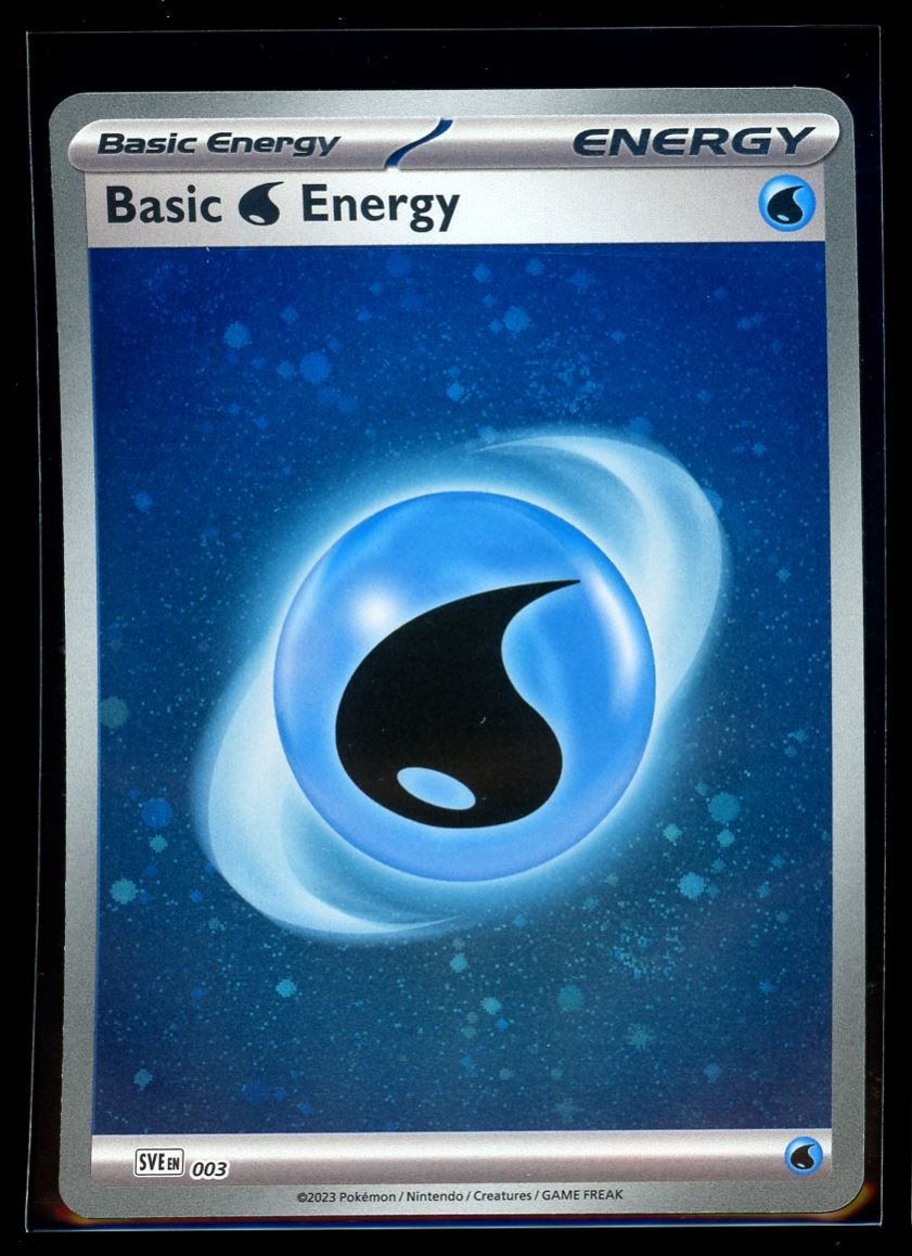 2023 Scarlet & Violet Series - Paldea Evolved Basic Water Energy #279 Holo