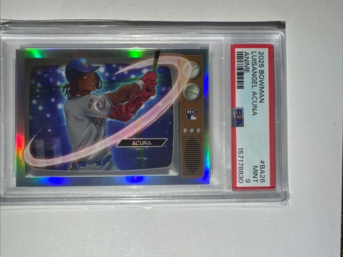 Luisangel Acuna #BA-26 2025 Bowman Anime card