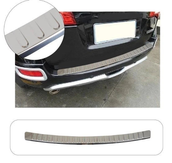 Rear Bumper Protector Chrome Glossy S. Steel For Renault Koleos 2008-2016 Foto 2 de 4