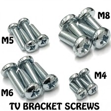 TV screen wall mounting bracket stand screws M4/M5/M6/M8