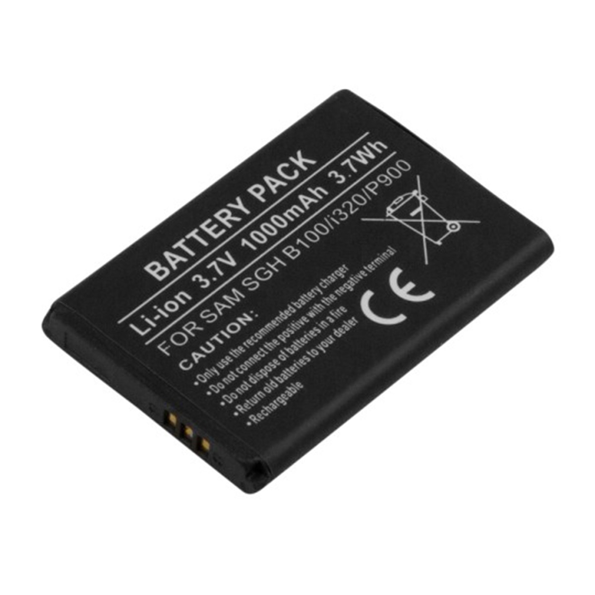 Plus de panne de batterie SGH B100 i320 avec cette cellule 1000 mAh Li-Ion