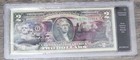 Mount Rushmore Colorized U.S. Currency $2 Uncirculated Authentic Enhanced Bill  — photo 1