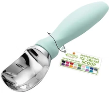 Heavy Duty Metal Ice Cream Scoop - Dishwasher Safe Ice Cream Scooper - Commer...
