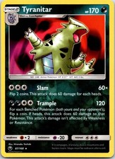 Tyranitar Holo Rare SM - Celestial Storm 87/168 NM on eBay