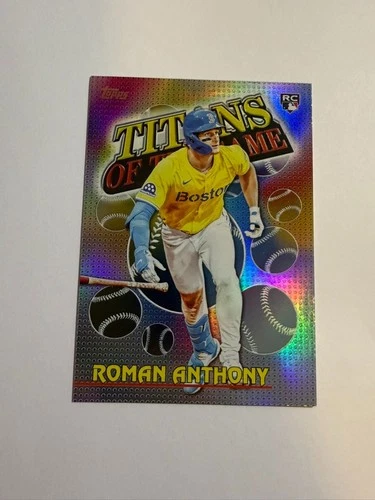 2026 Topps Series 1 - Titans of the Game Roman Anthony #TOG-9 (RC)