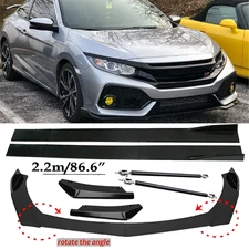 Front Bumper Lip Spoiler Splitter Car Body Rear For Honda Accord Coupe