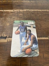 Donell Peters & James Harris 1985-86 UTA Men’s Basketball Pocket Schedule Card